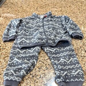 H&M Gray Patterned Kids Joggers
